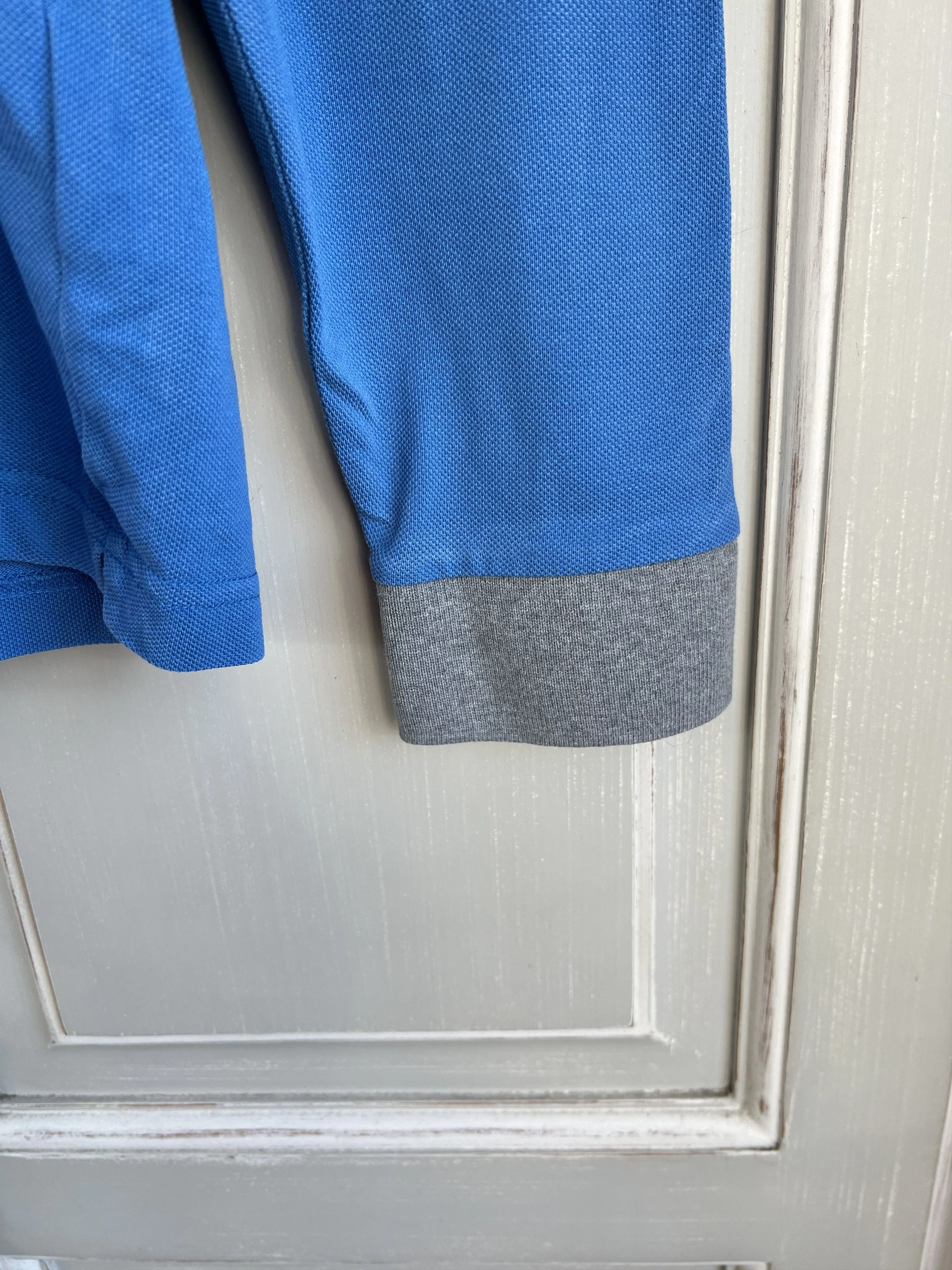 Moncler Long Sleeve T Shirts MONCLER LONGSLEEVE BLUE