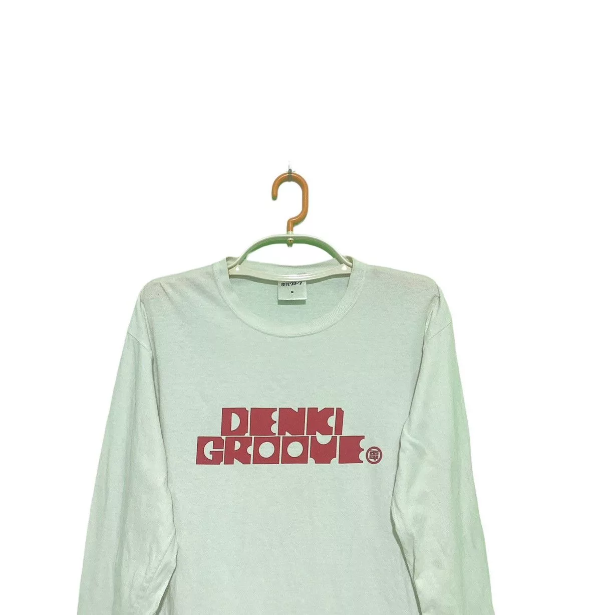 Band Tees Long Sleeve T Shirts Band Tees × Japanese Brand × Vintage Japan Disco Denki Groove pop tee shirt White