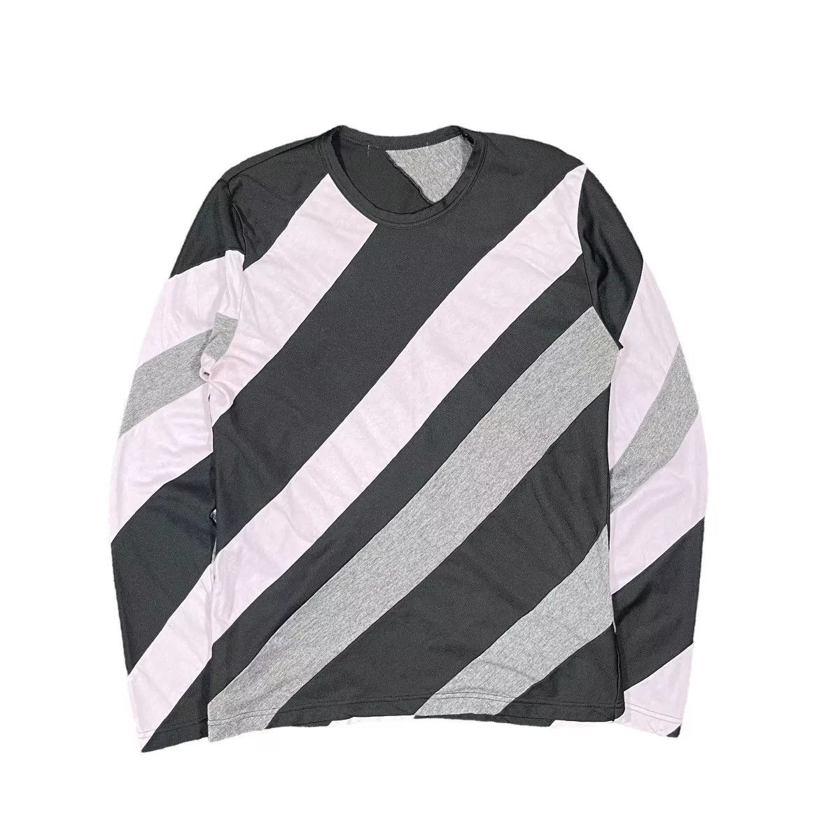 Comme des Garcons Long Sleeve T Shirts Comme des Garcons × Junya Watanabe Comme Des Garcons FW10 Striped Multicolor Shirt