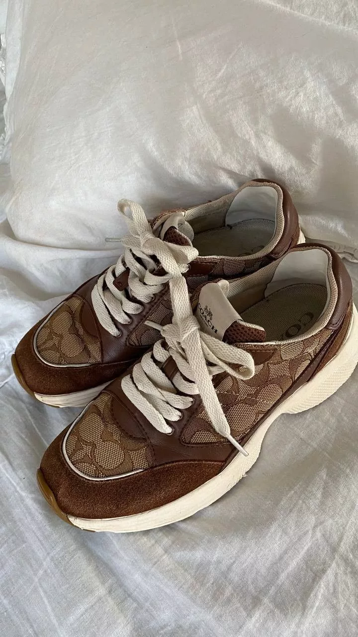 Coach Low Top Sneakers Coach monogram sneakers Multi