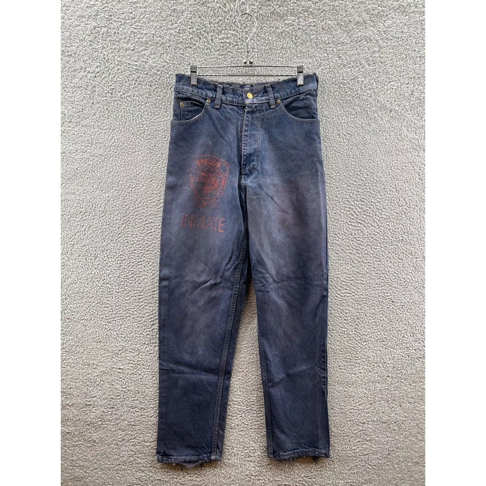 Other Denim Other Oregon DOC Prison Jeans W/ Stamp 29x30 Worn Made By Inmates Blue