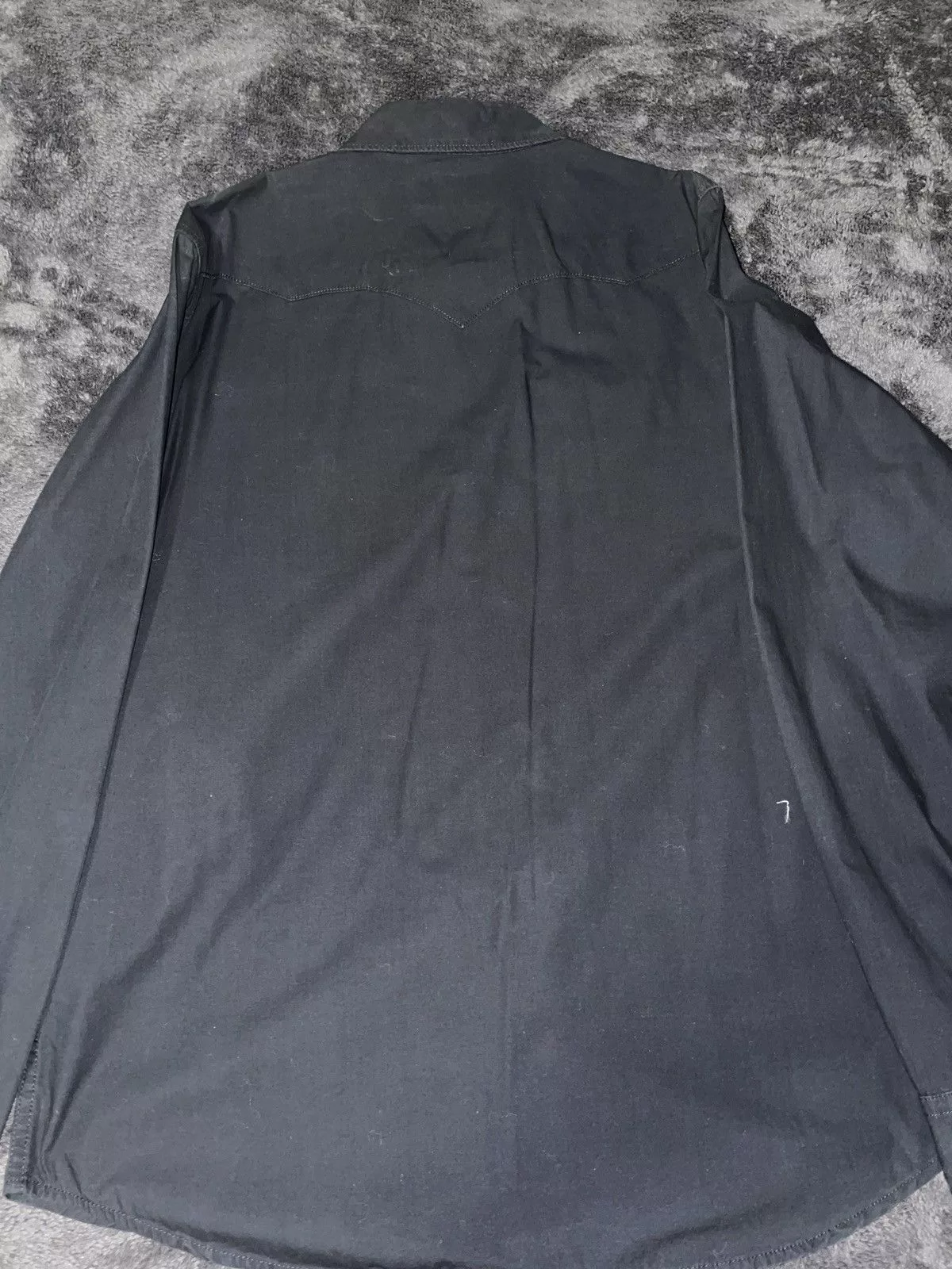 True Religion Shirts Button Ups Mens true religion button down Black