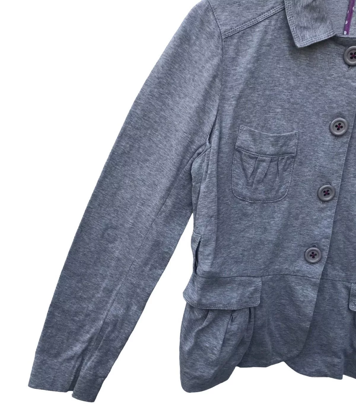 Sonia Rykiel Sweaters Sonia Rykiel Grey Multipocket Coat Gray