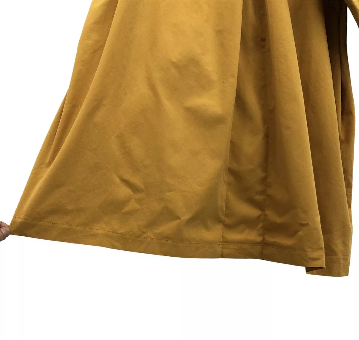 Issey Miyake Light Jackets ISSEY MIYAKE LONG JACKET Orange