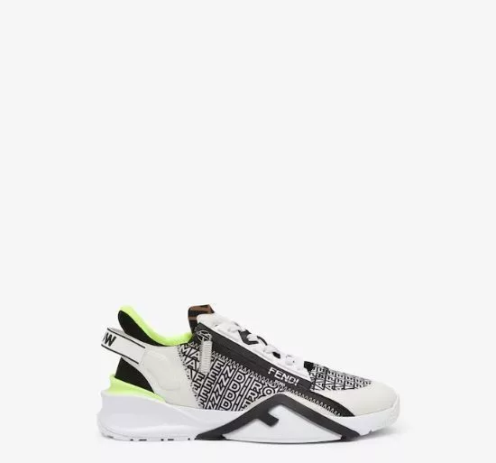 Fendi Low Top Sneakers Fendi o1w1db10724 Flow Sneakers in Multicolor