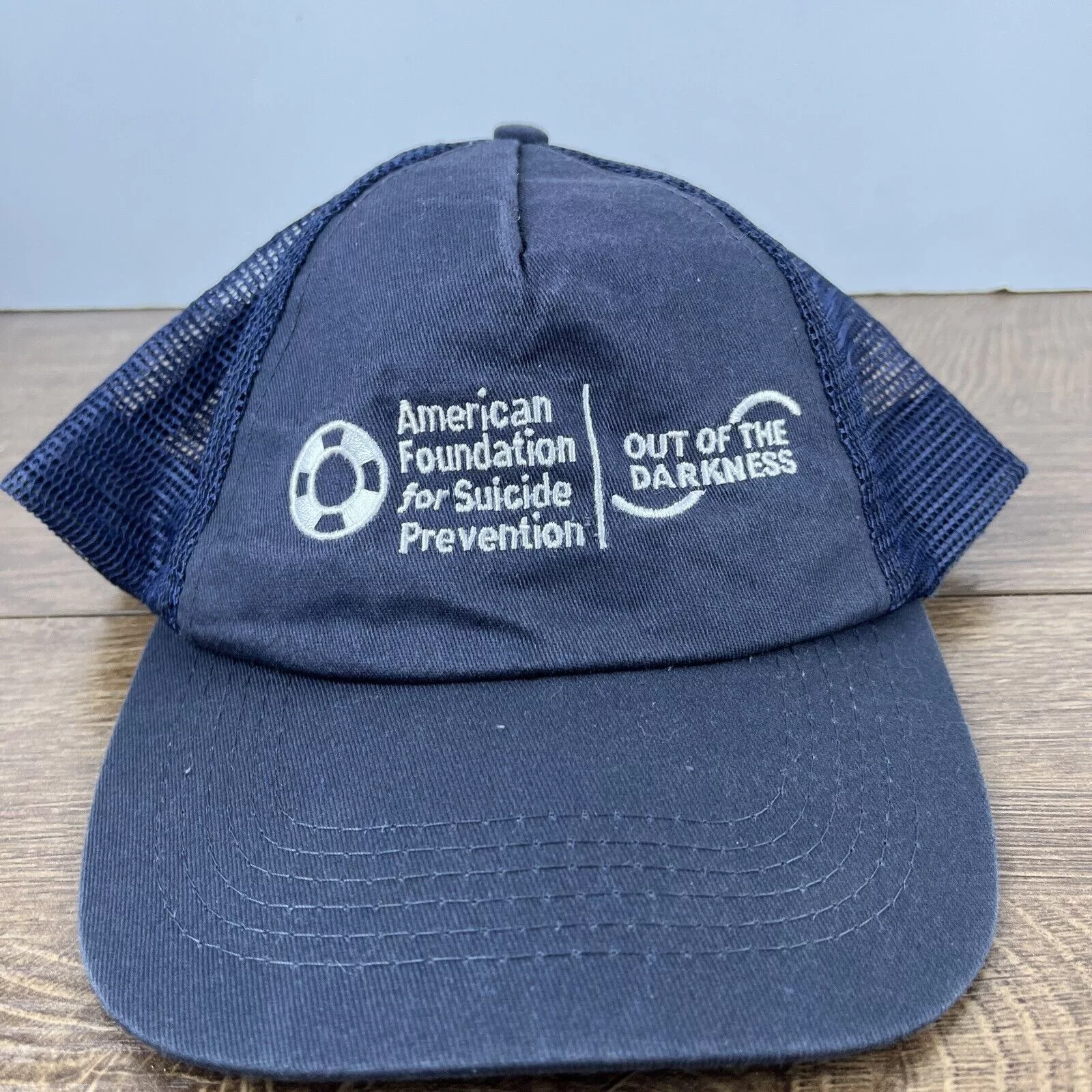 Other Hats Other American Foundation for Suicide Prevention Blue Hat Adjustab