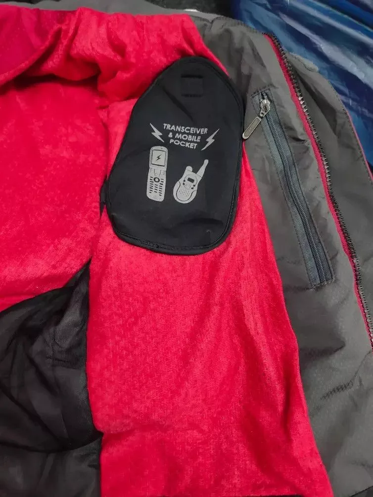 Ellesse Bombers Vintage Ellesse bomber ski jacket Red