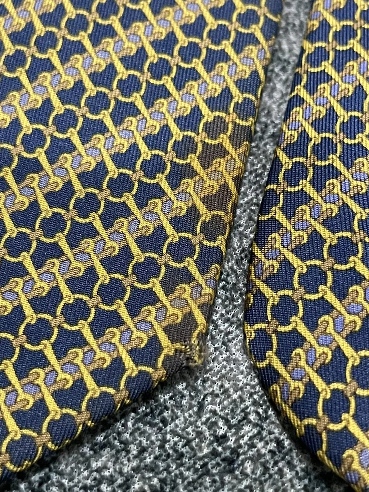 Hermes Ties Pocketsquares Hermes Silk Tie 7200 UA Multi