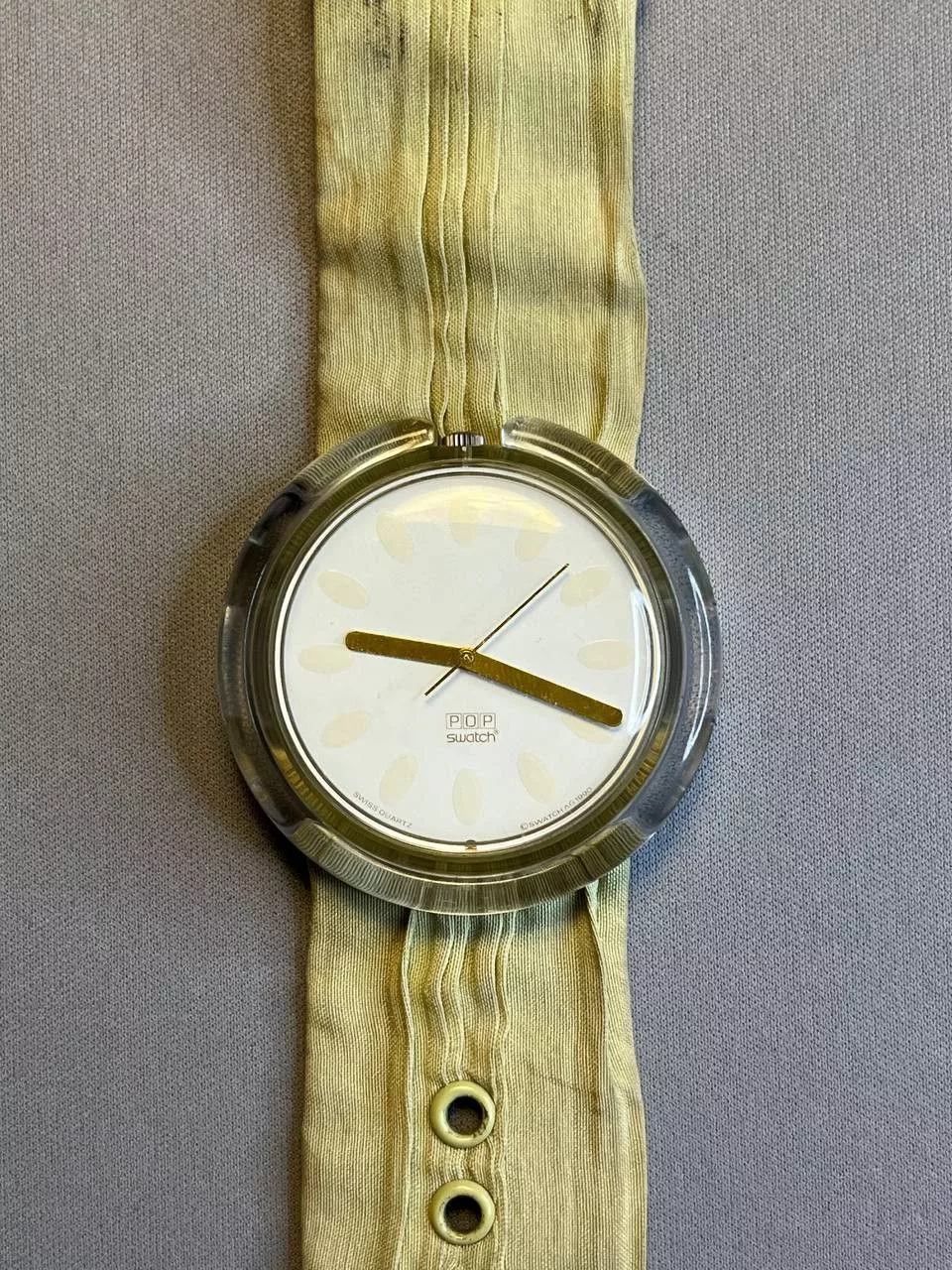 Swatch Watches Swatch × Vintage Pop Swatch PWK146 NYMPHAEA 1991' White