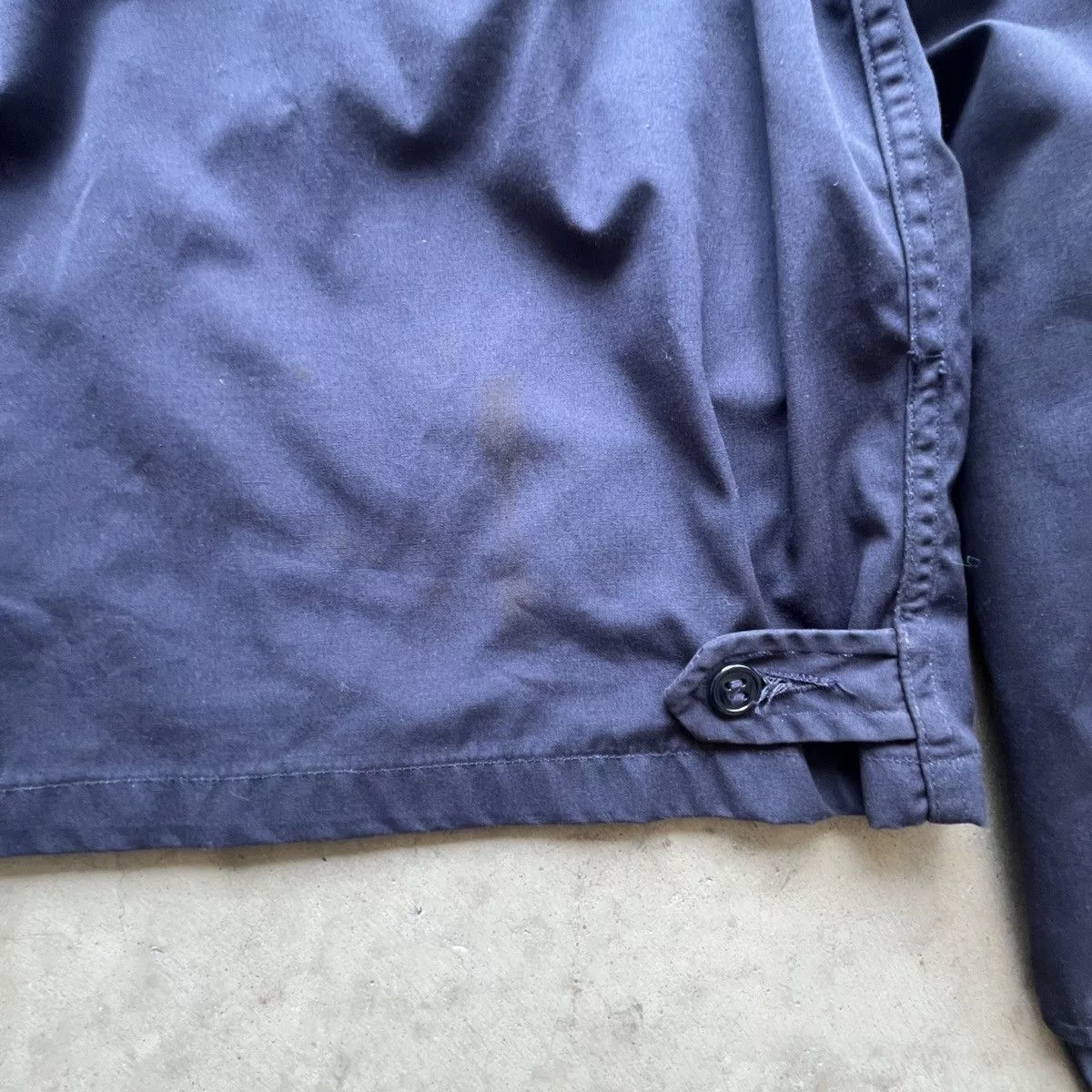 Vintage Light Jackets Vintage USAF Military Fighter Jacket Blue