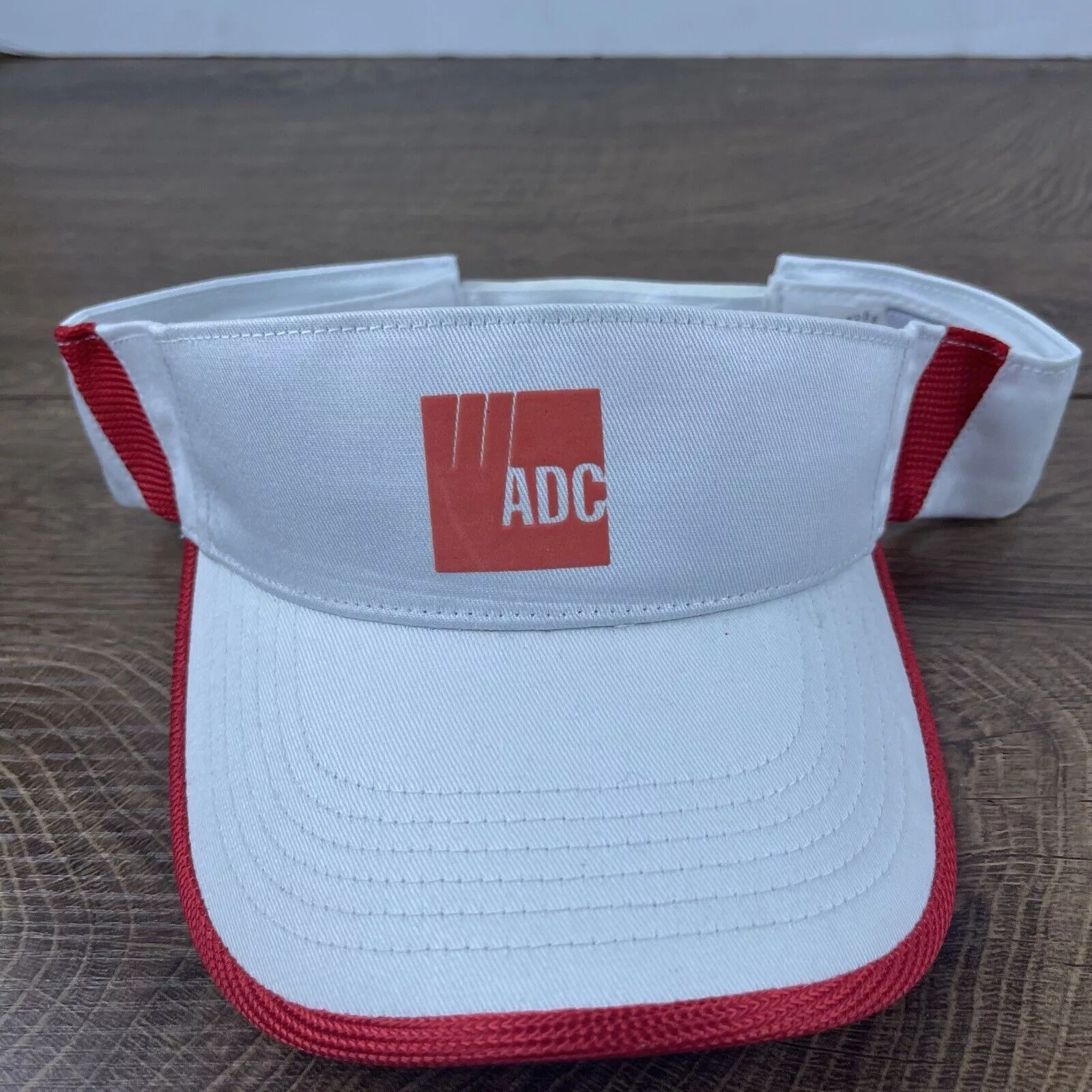 Other Hats Other ADC W Visor Hat White ADC Cap Hat Adjustable Hat White ADC A