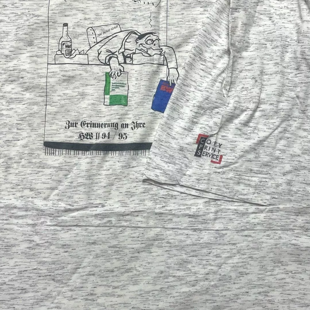 Vintage Short Sleeve T Shirts Vintage 90s tee Gray