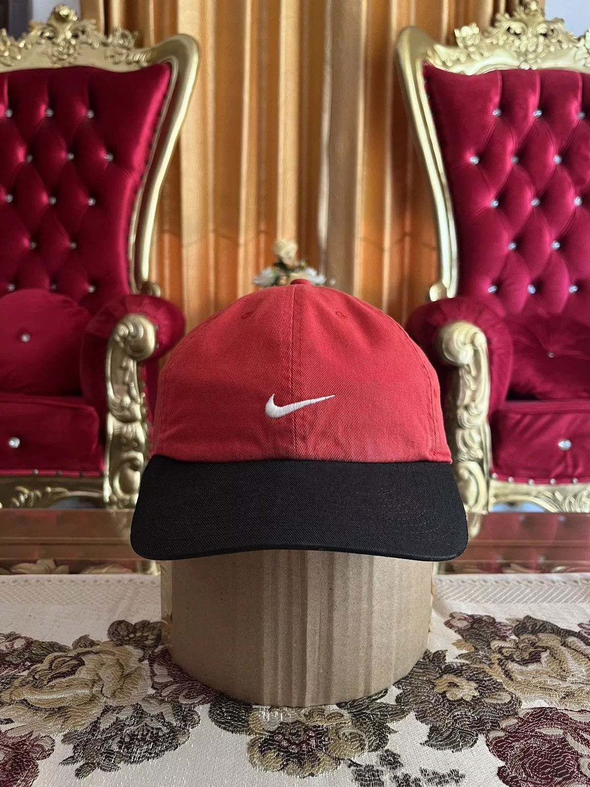 Nike Hats Nike × Vintage 90’s Nike Center Logo Hat Multi