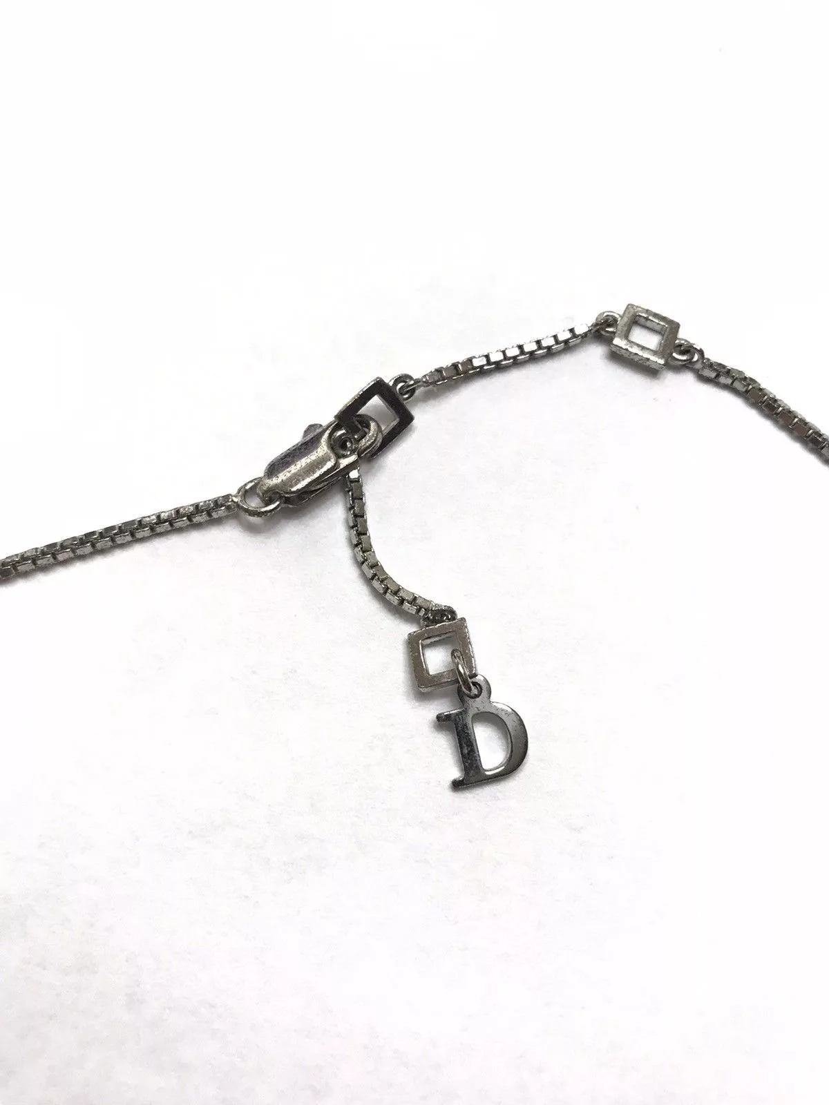Dior Jewelry Watches Dior Tag Necklace Silver