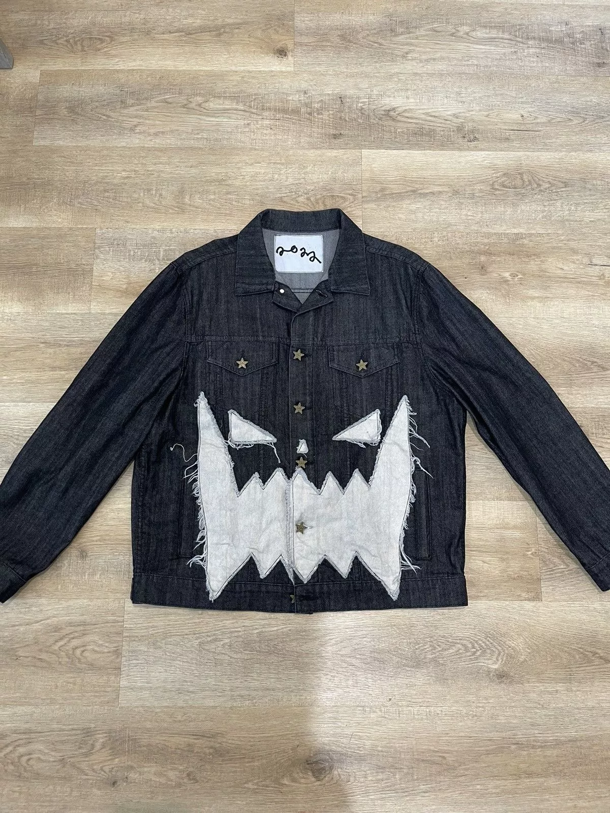 Asspizza Denim Jackets Asspizza Denim Jacket Black