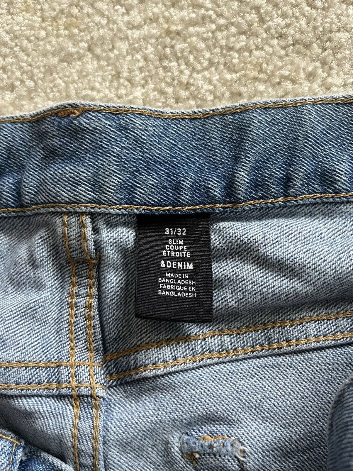 H&M Denim H&M Slim Fit Jeans Blue