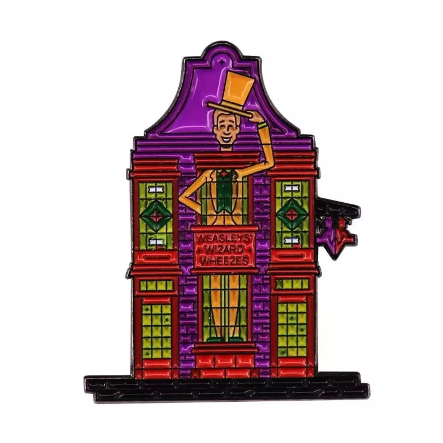 Other Brooches Other Weasley Wizard Wheezes Harry Potter Enamel Pins 208-6 Black
