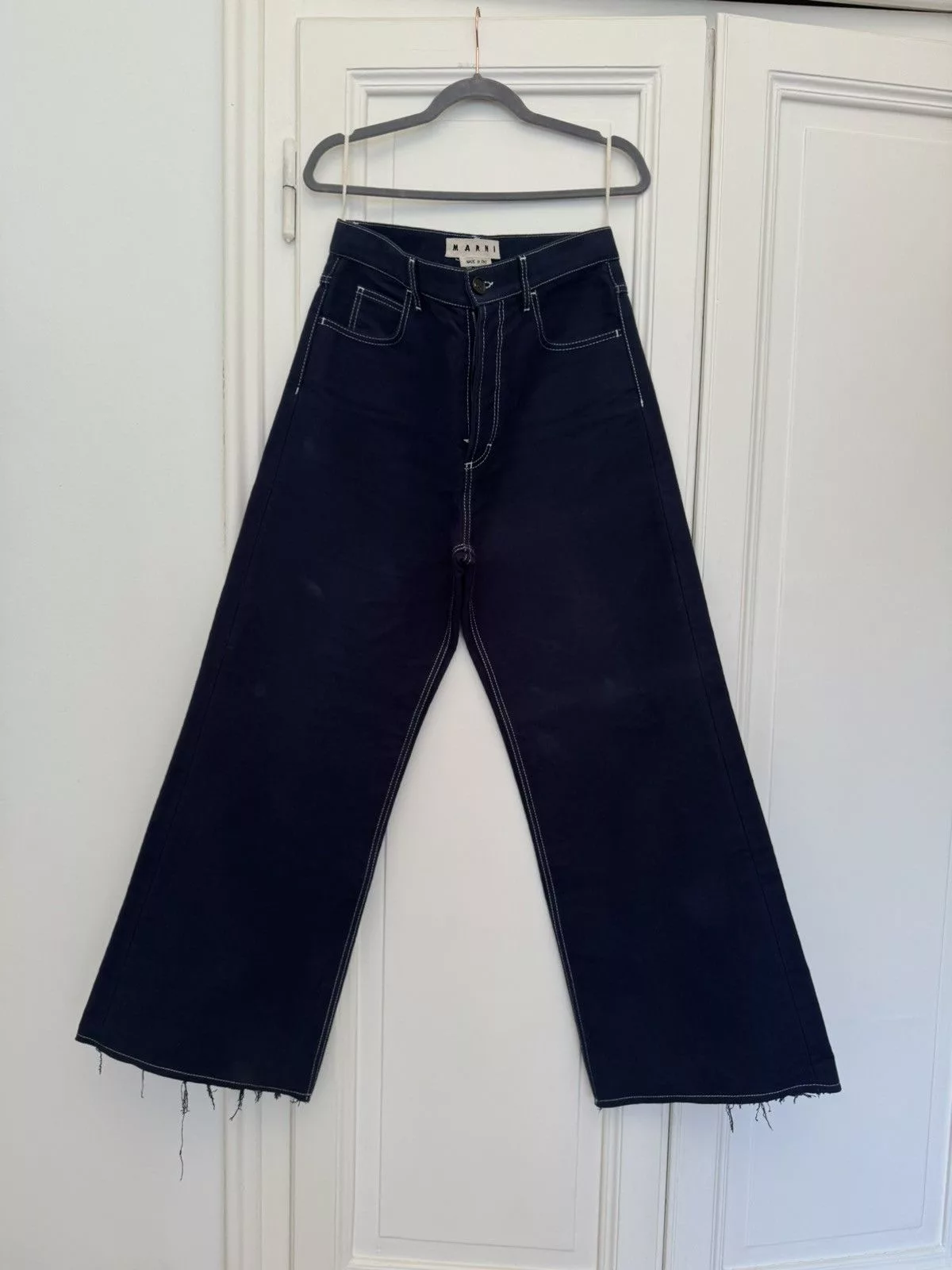 Marni Denim MARNI thick blue jeans FW19