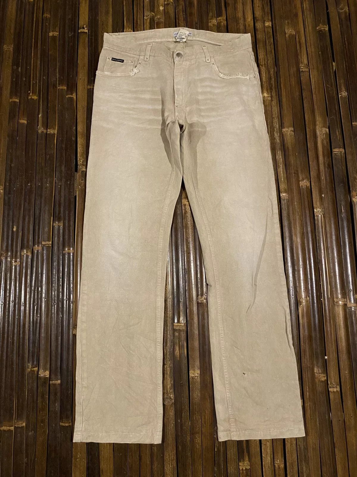 20471120 Denim 20471120 × Dolce & Gabbana × If Six Was Nine DOLCE & GABBANA DENIM PANTS Brown