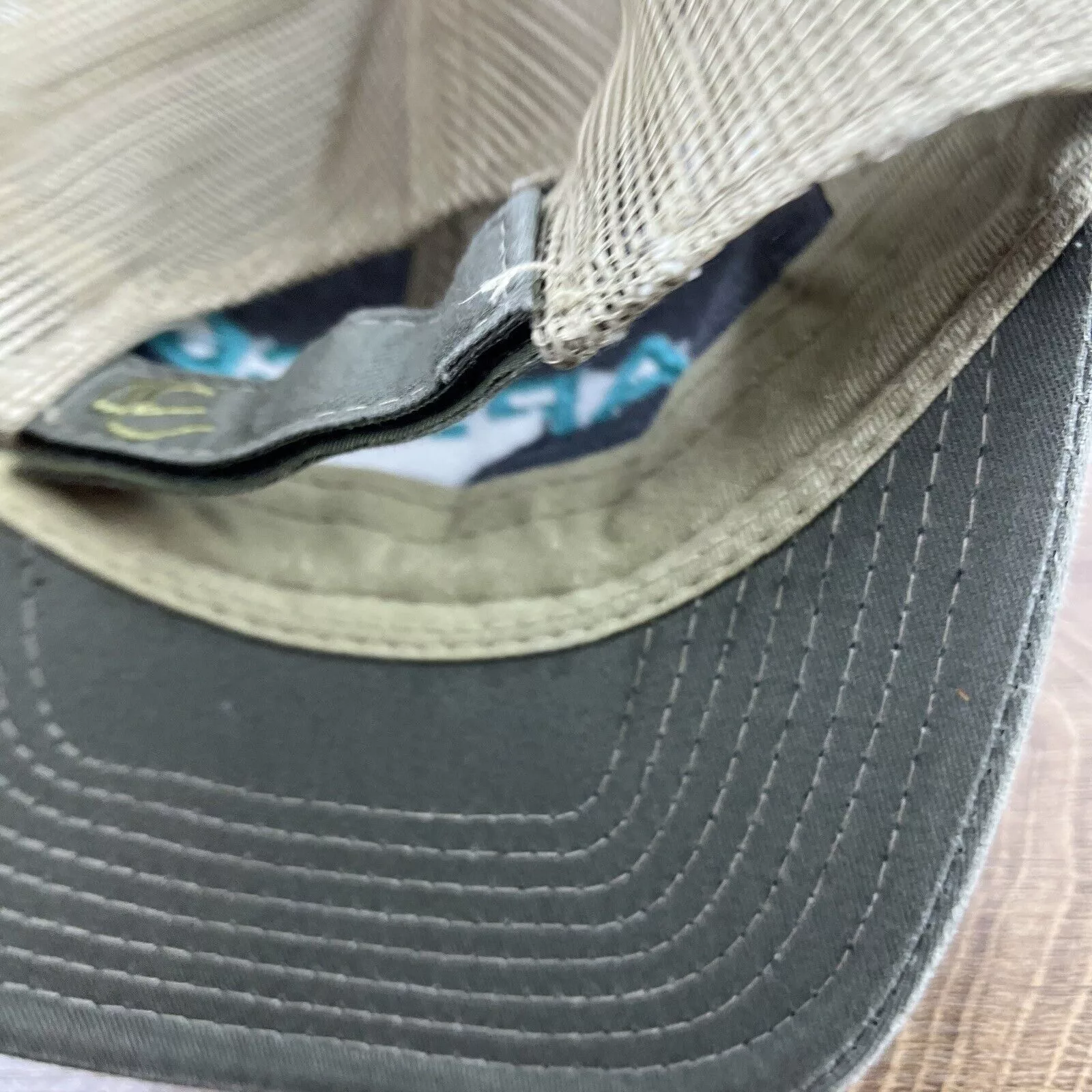 Other Hats Other Apsco Hat Apsco 1928 Hat Gray Hat Adjustable Gray Adult Size