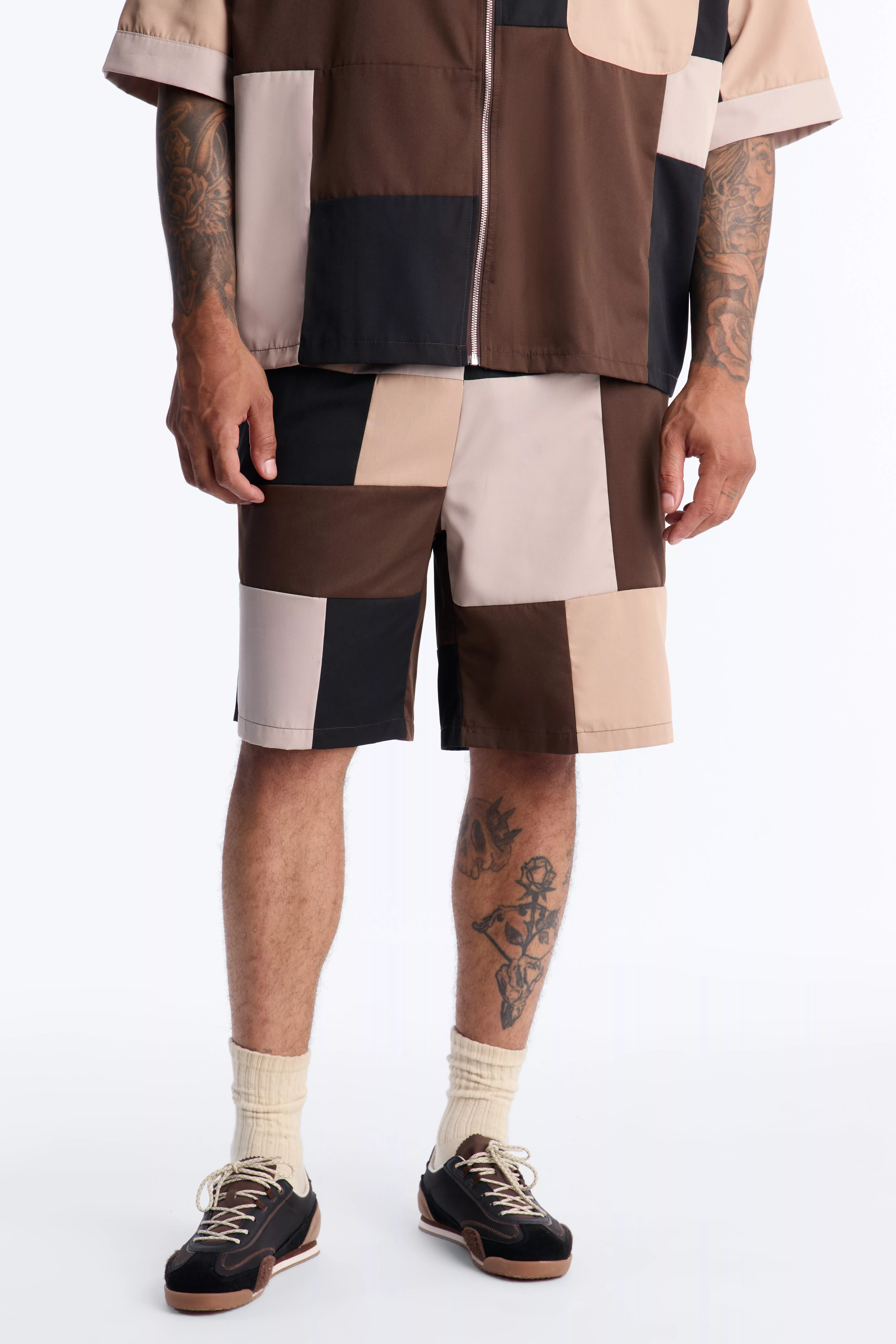 Baggy Pixel Perfect Short - Brown