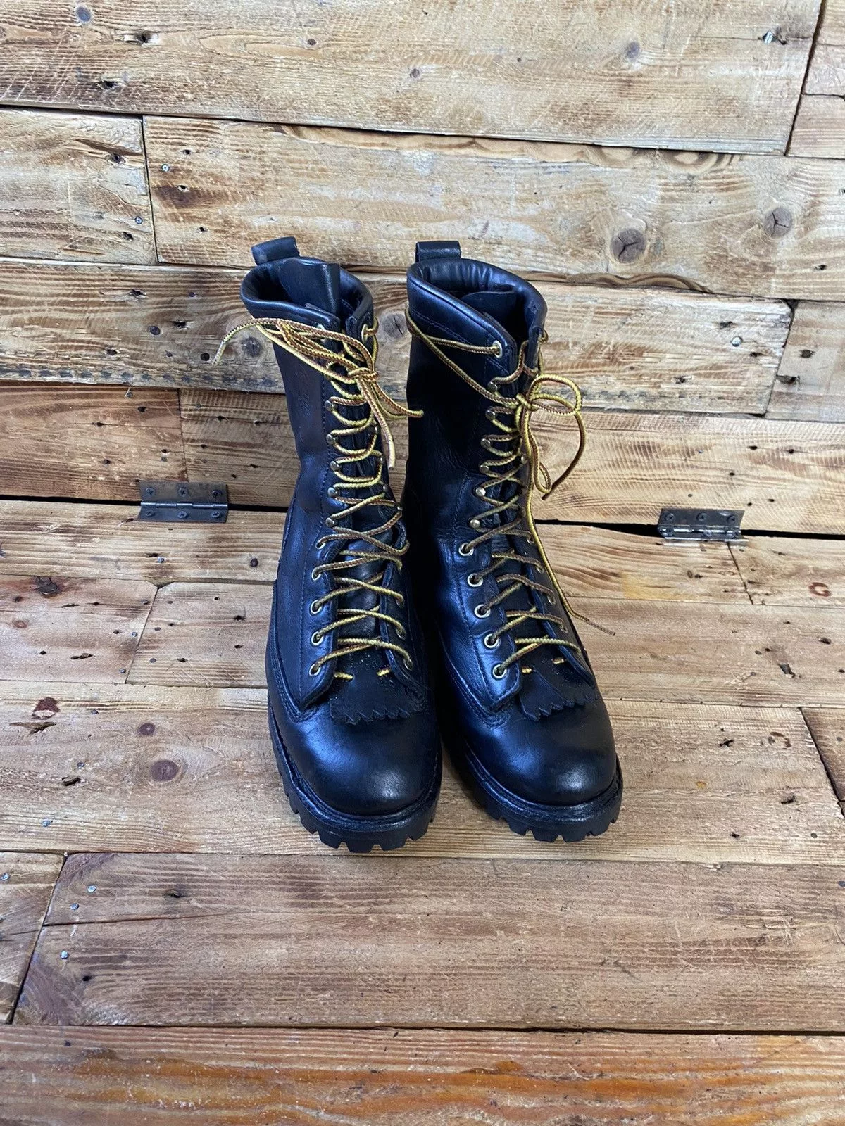 White's Boots Boots White's Boots Hathorne explorer logger,smoke jumper black leather boots7D