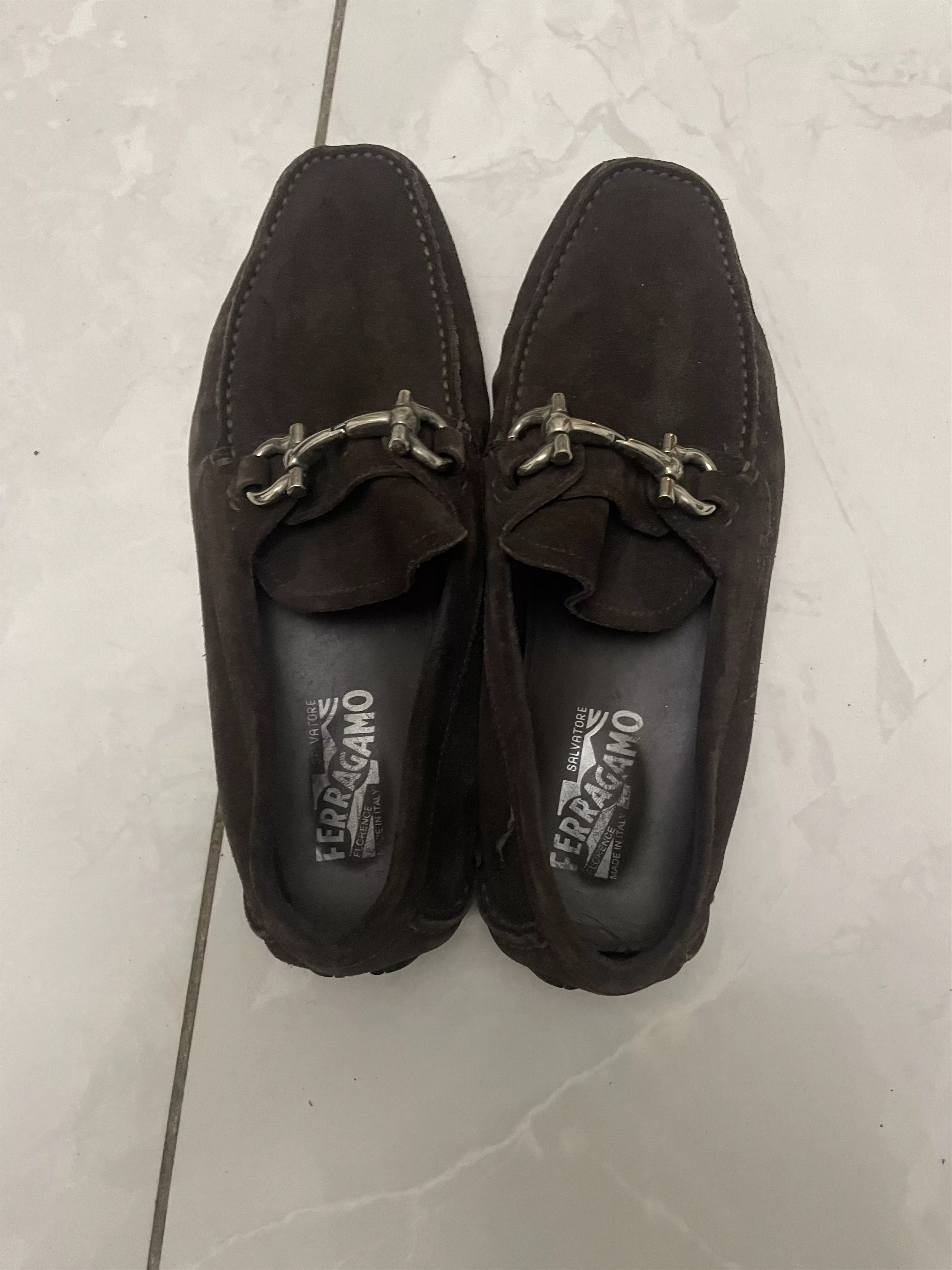 Salvatore Ferragamo Slip Ons Salvatore Ferragamo Parigi Loafers Sz 8 Brown