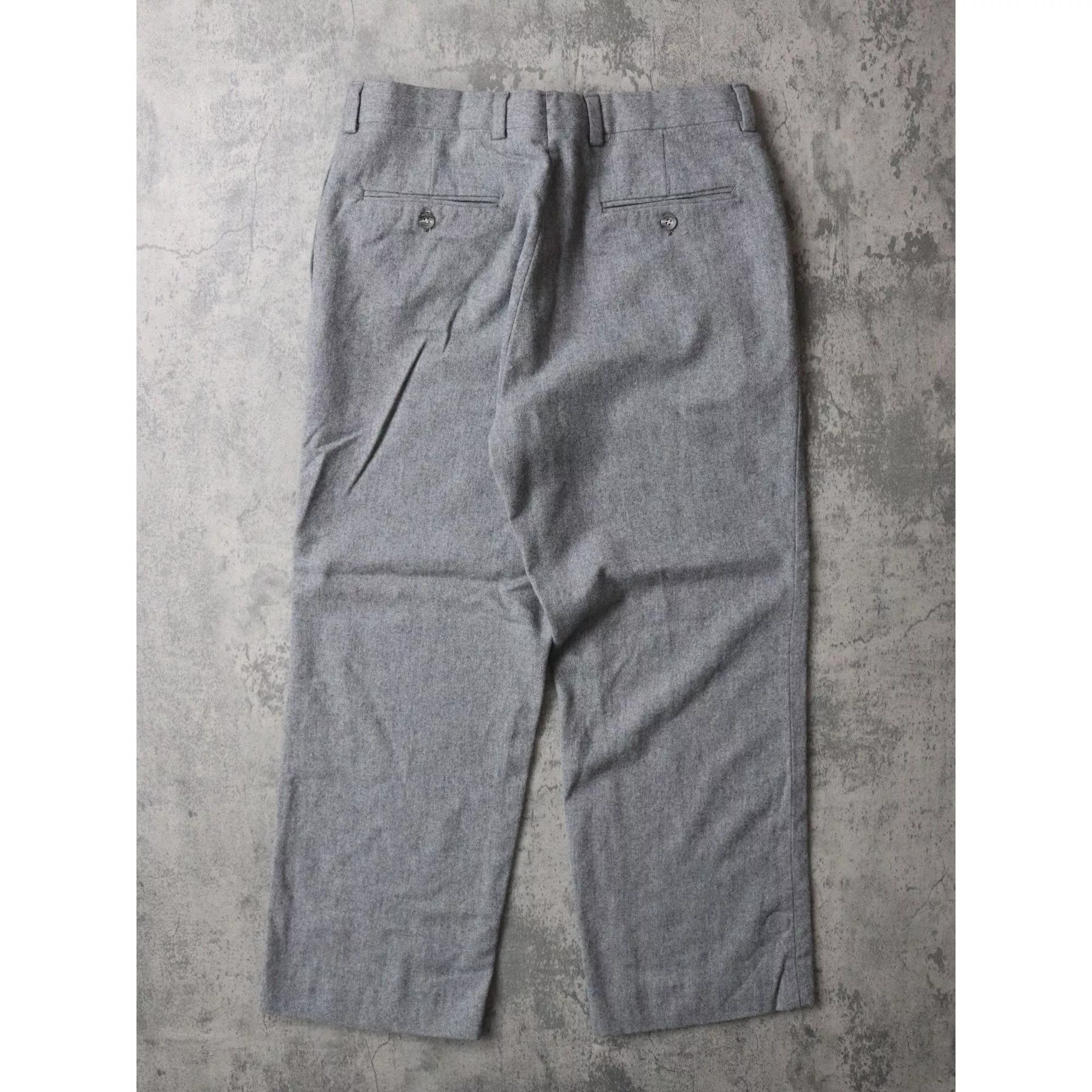 Pendleton Casual Pants Pendleton × Vintage 70s Vintage Pendleton Pants Wool Trousers Gray Gorpcore