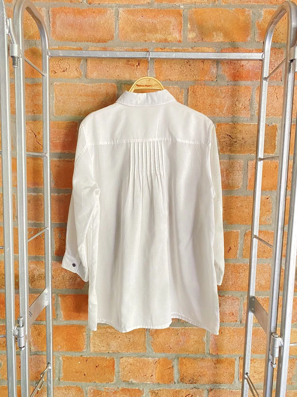 Burberry Button Ups Burberry white shirt
