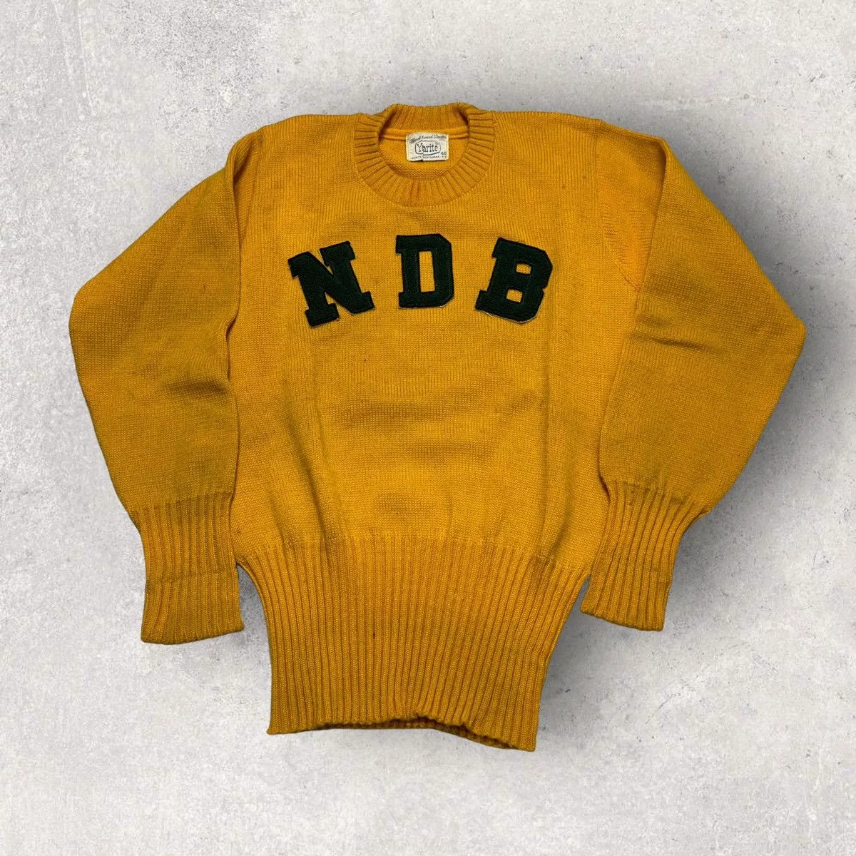 Vintage Sweaters Knitwear Vintage NDB sweater Yellow