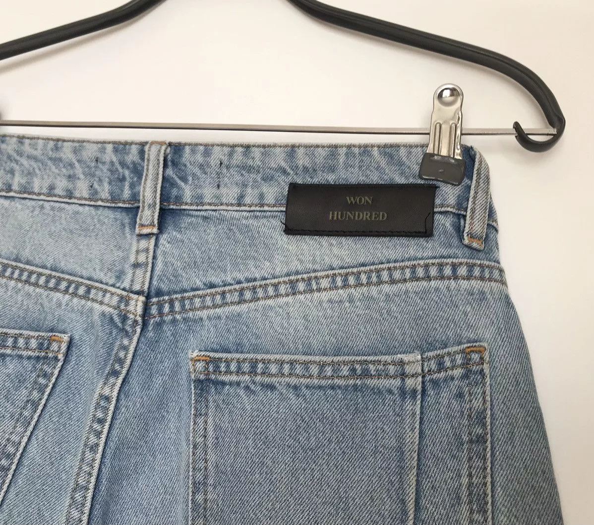Won Hundred Pants Won Hundred Pearl Jeans Distressed Blue Streetwear