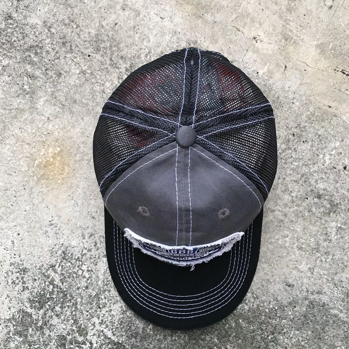 Fox Racing Hats Fox Racing Patchwork BBB bikes hat with usa flag besides visor. Black Streetwear