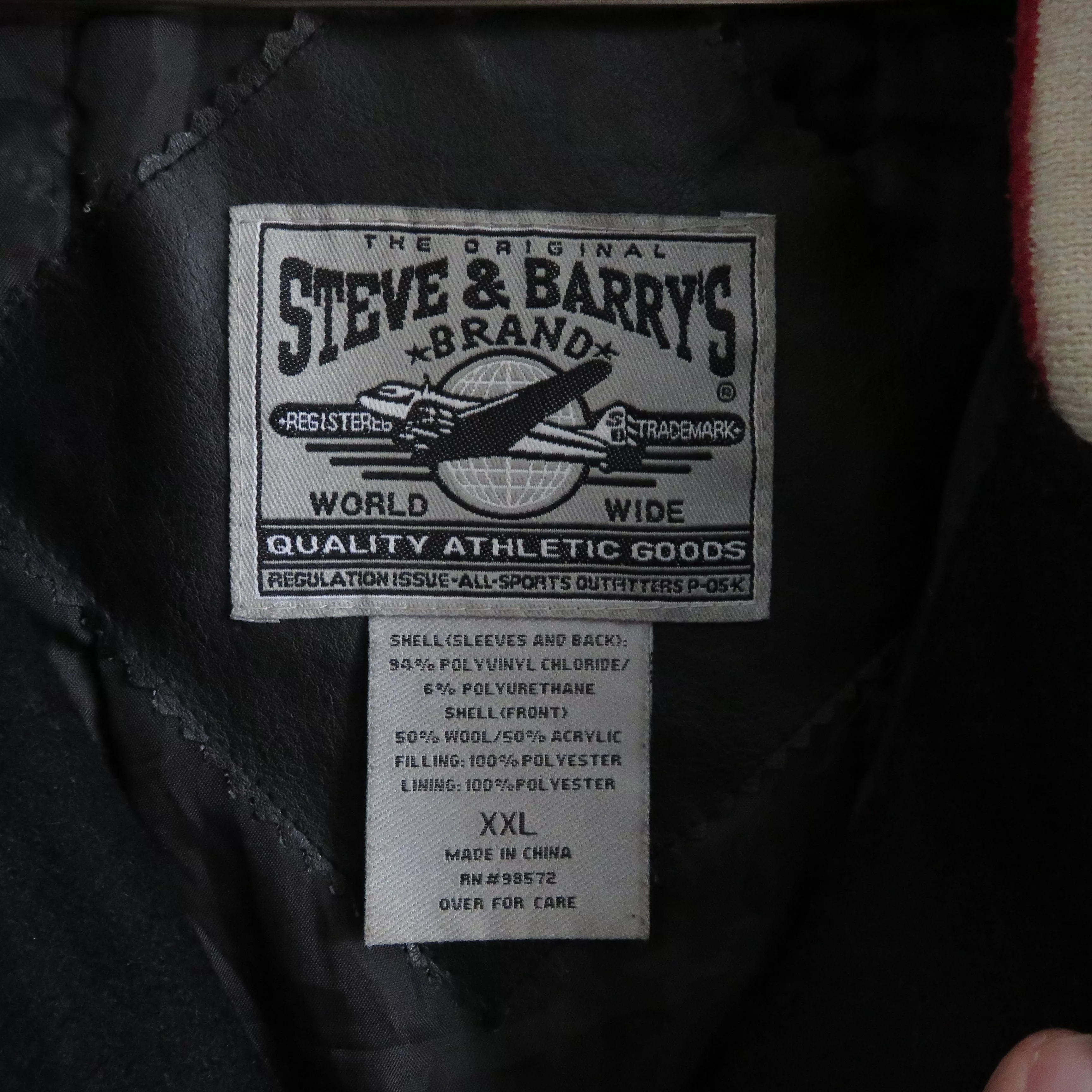 Vintage Light Jackets Vintage Marshall Embroidered Oversize Varsity Multi