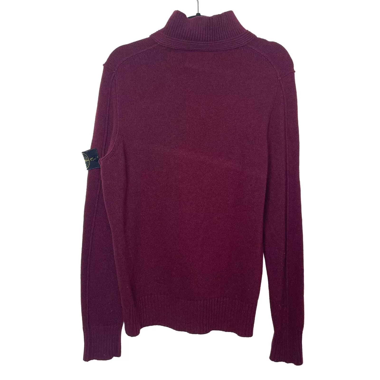 Stone Island Sweaters Stone Island Maroon Jumper Red