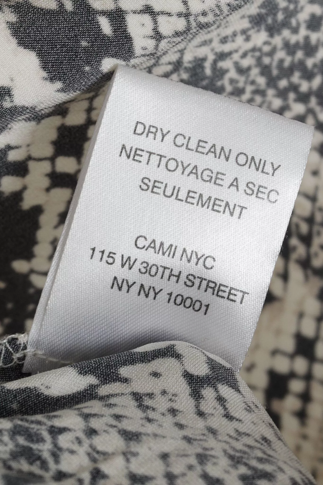 CAMI NYC Bodysuits Cami NYC Snakeskin Axell Bodysuit Multi