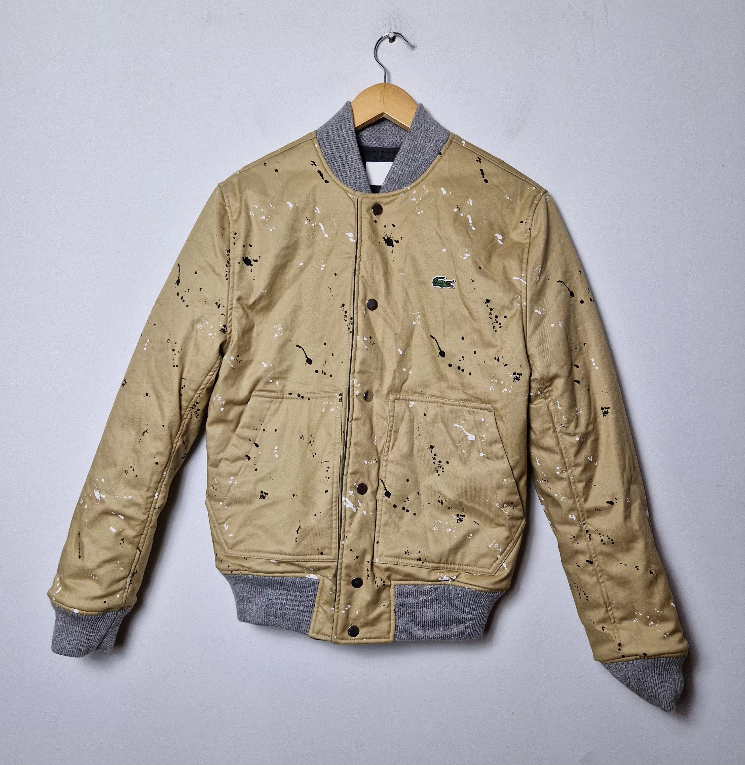 Lacoste Bombers Lacoste Live Reversible Varsity Jacket Multi