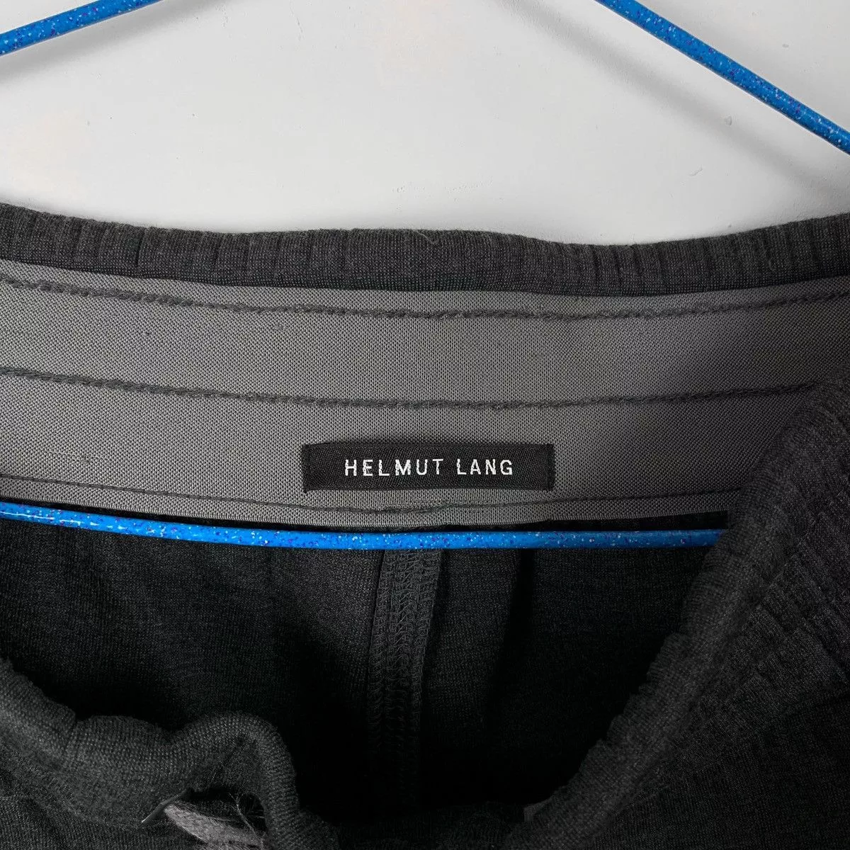 Helmut Lang Sweatpants Joggers Helmut Lang 3D Logo Cropp Jogger Gray