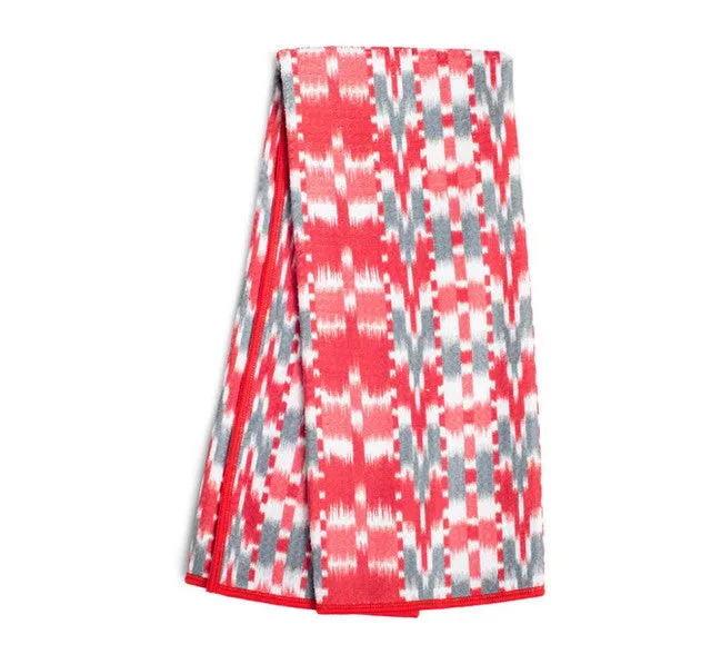 Anywhere Towel Ikat Red