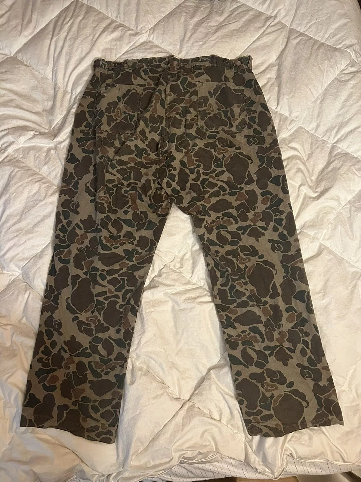 Vintage Casual Pants Vintage Archive Duck Camo Pants Multi