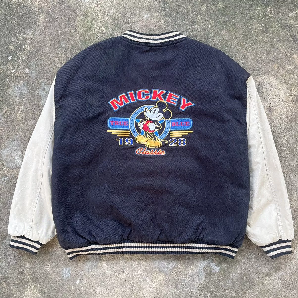 Disney Bombers Jacket varsity disney Black Vintage