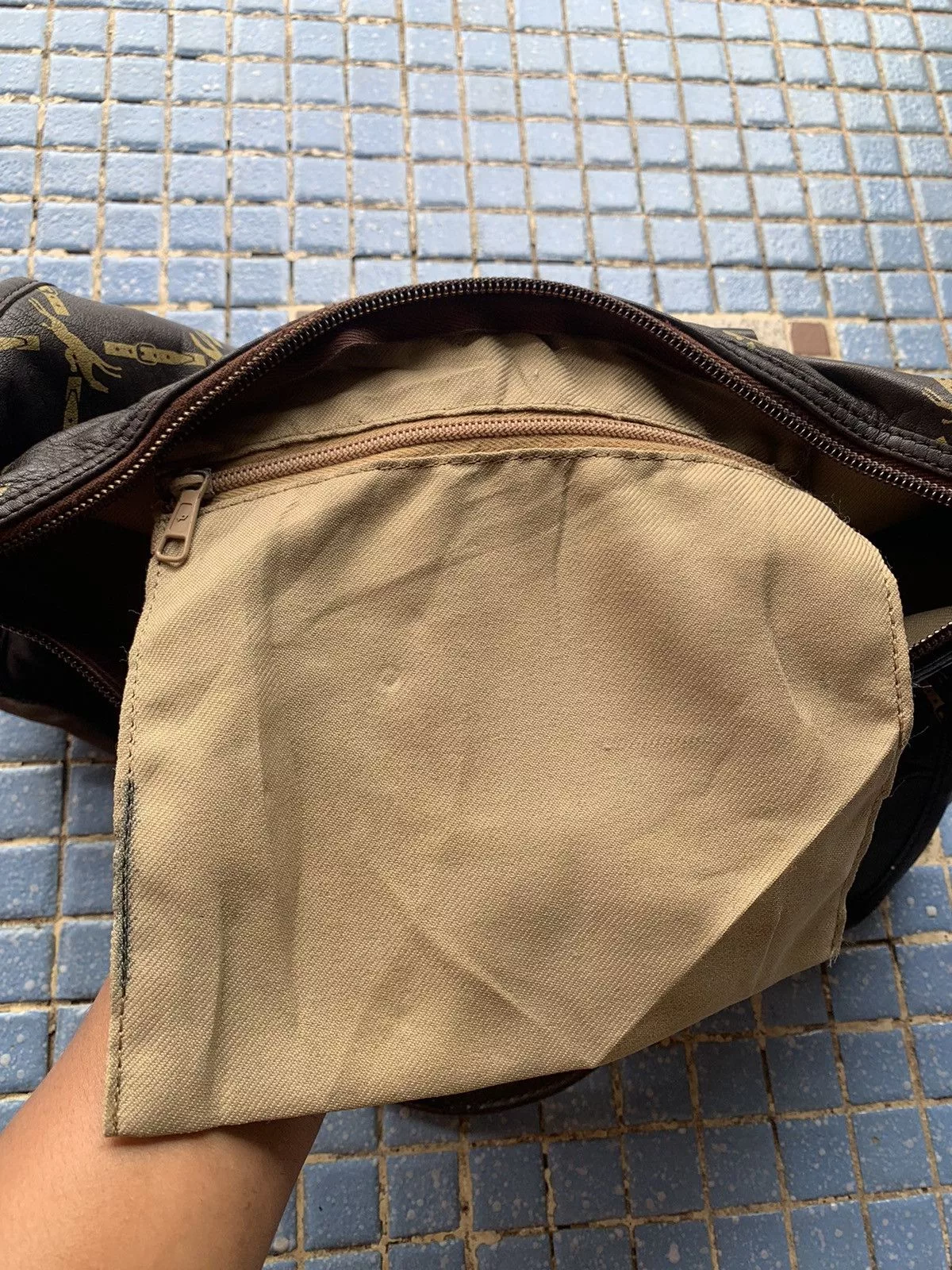 Longchamp Handle Bags Longchamp × Vintage Vintage longchamp handle bag Brown