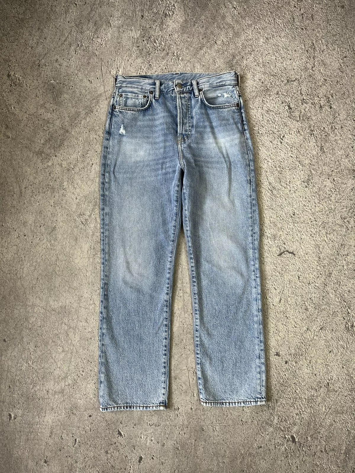 Acne Studios Jeans Acne Studios × Designer Acne Studios Straight Jeans Blue Luxury