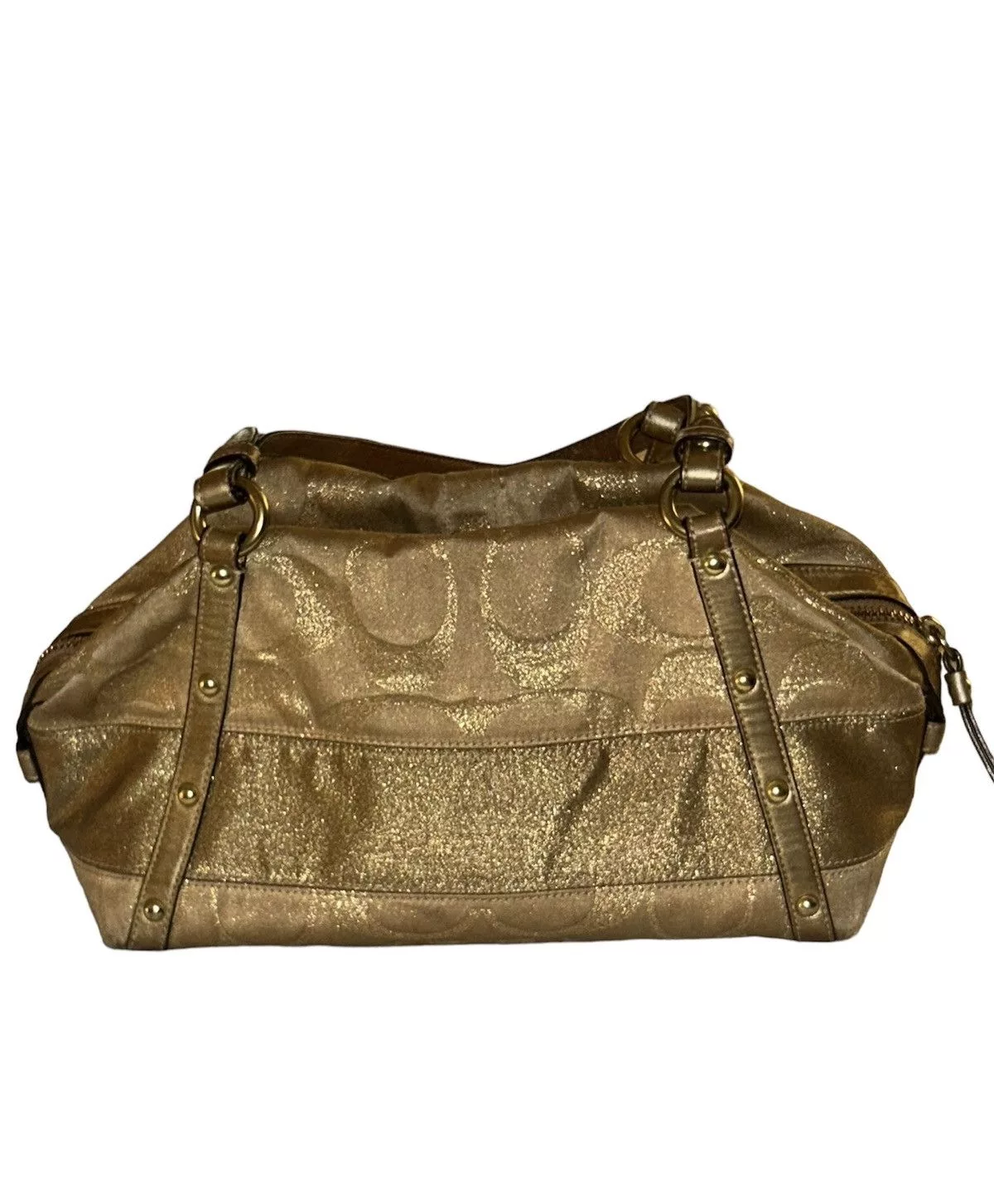 Coach Shoulder Bags Gold Coach handbag