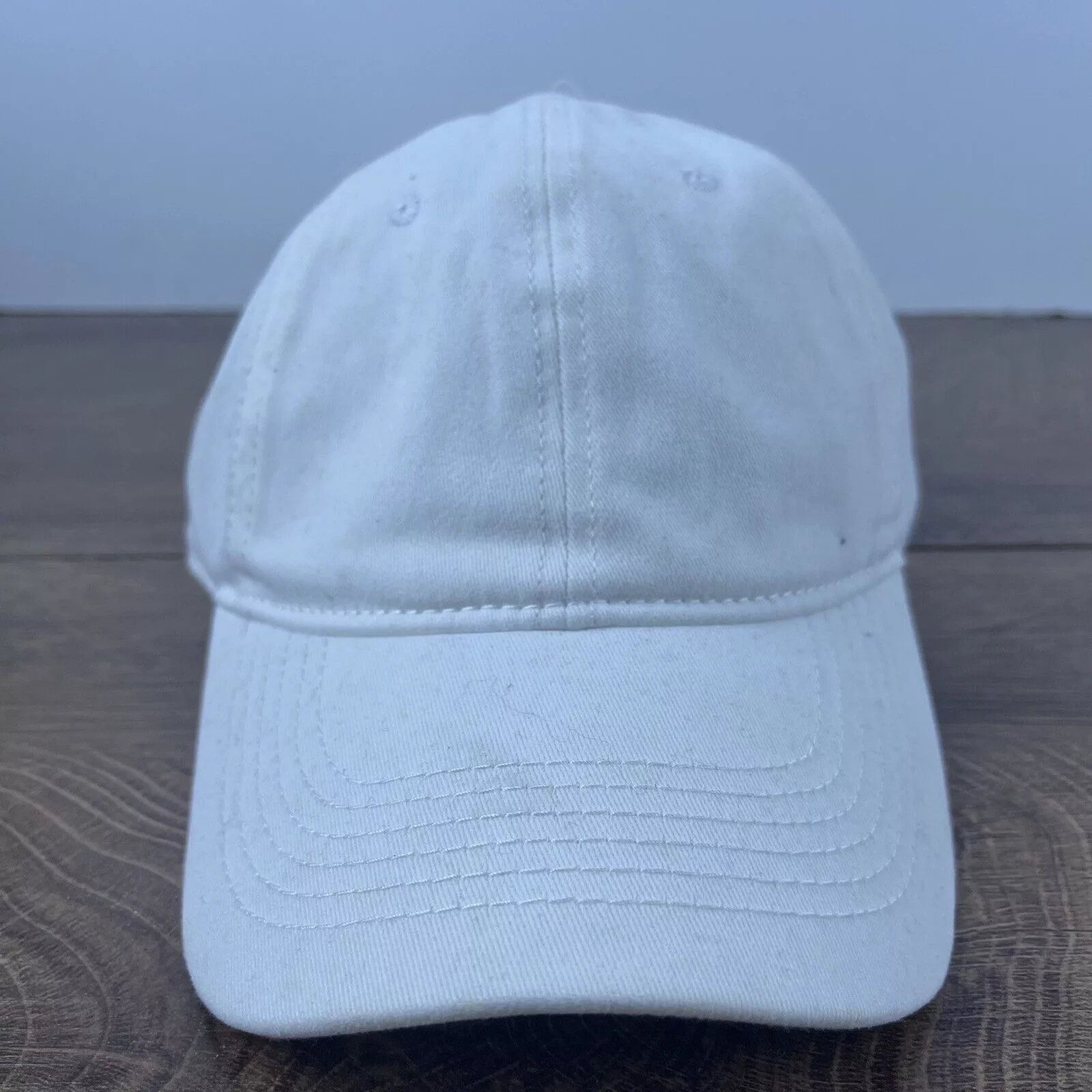 Other Hats Other Plain White Running Hat Athletic White Cap Hat Adjustable Ha