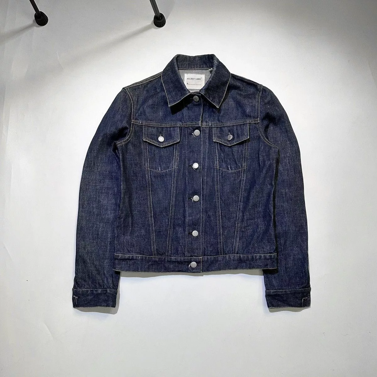 Helmut Lang Denim Jackets Helmut lang Raw denim classic jacket Purple