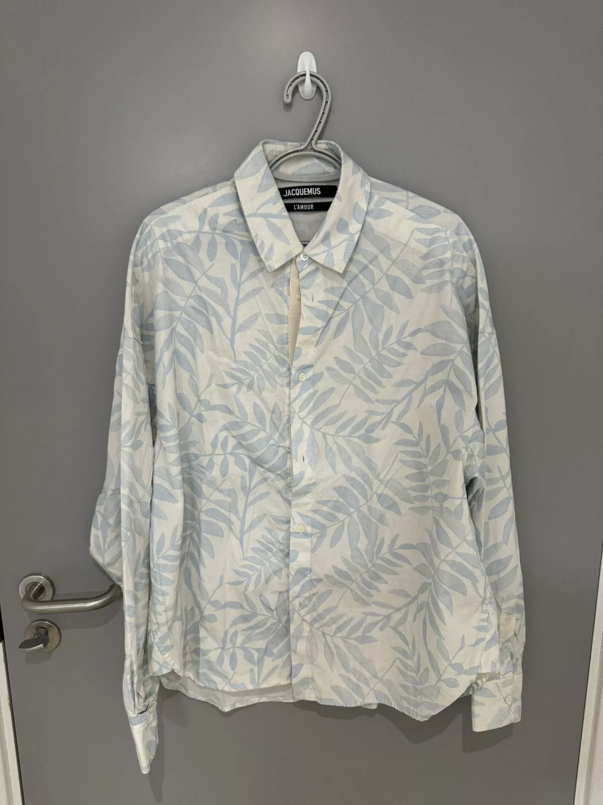 Jacquemus Shirts Button Ups Jacquemus Floral Print Shirt White