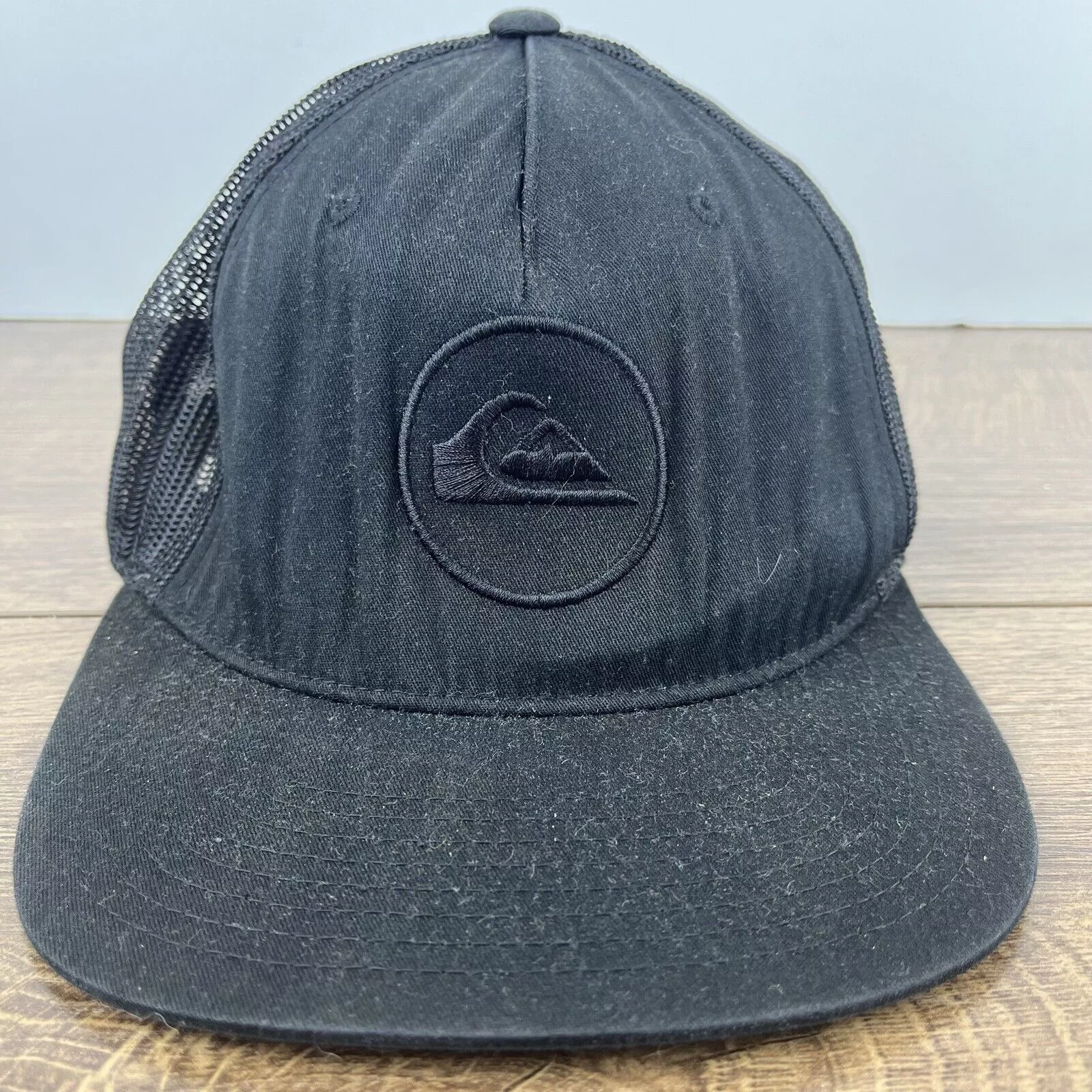 Other Hats Other Quicksilver Hat Quick Silver Snapback Hat Black Hat Adjustab