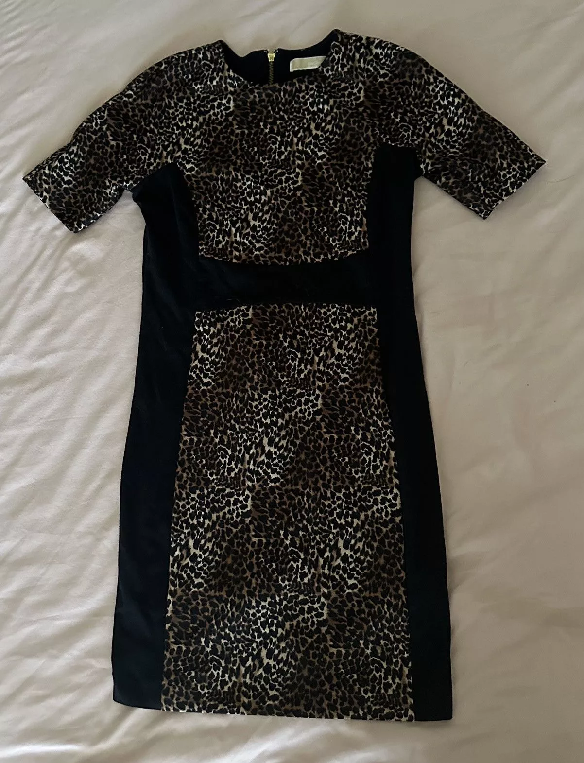 Michael Kors Midi Dresses Michael Kors Classy Leopard Cheetah Print Size Small Dress Brown