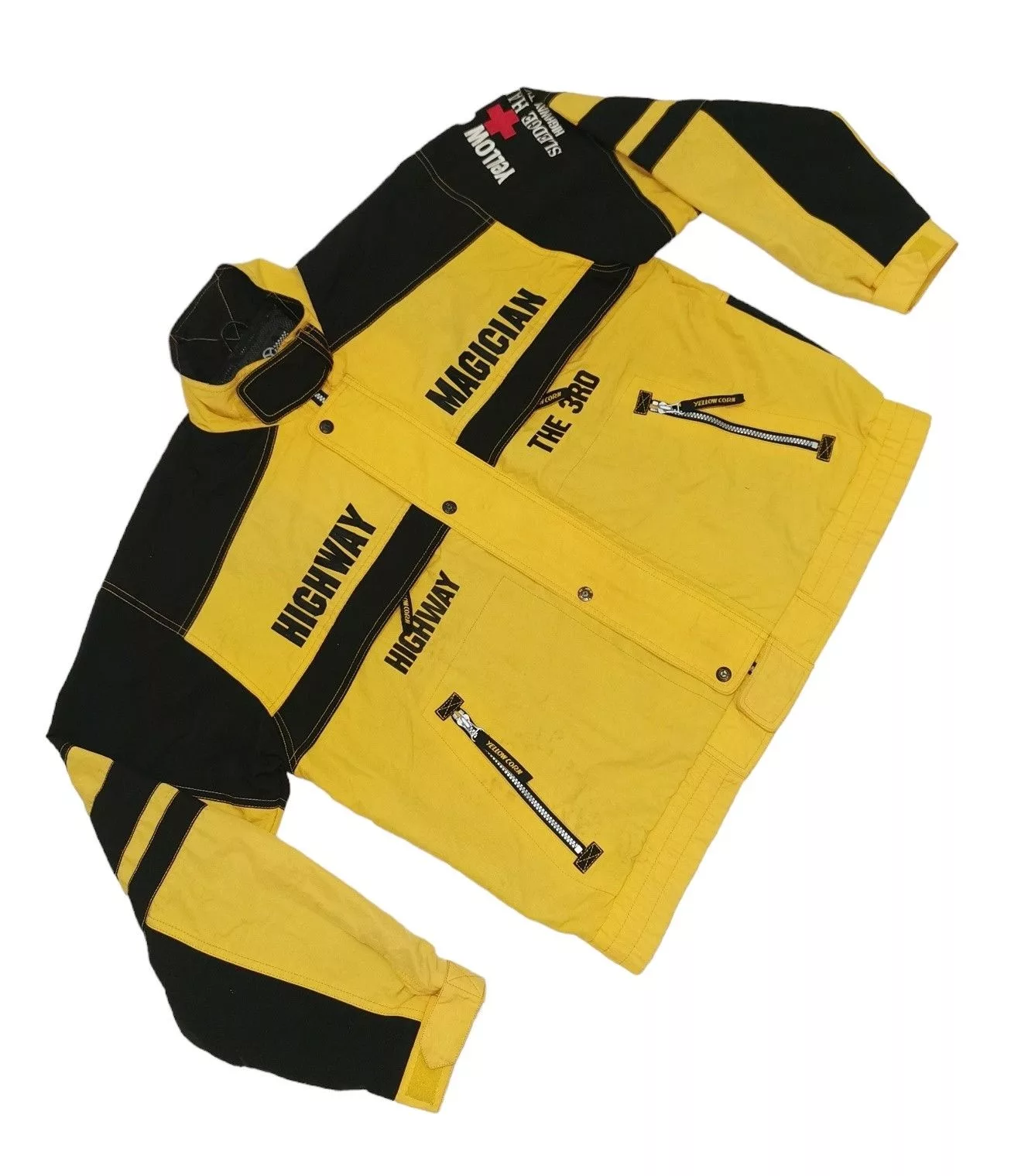 YELLOW CORN Light Jackets Yellow Corn Motor Racing Jacket Workwear