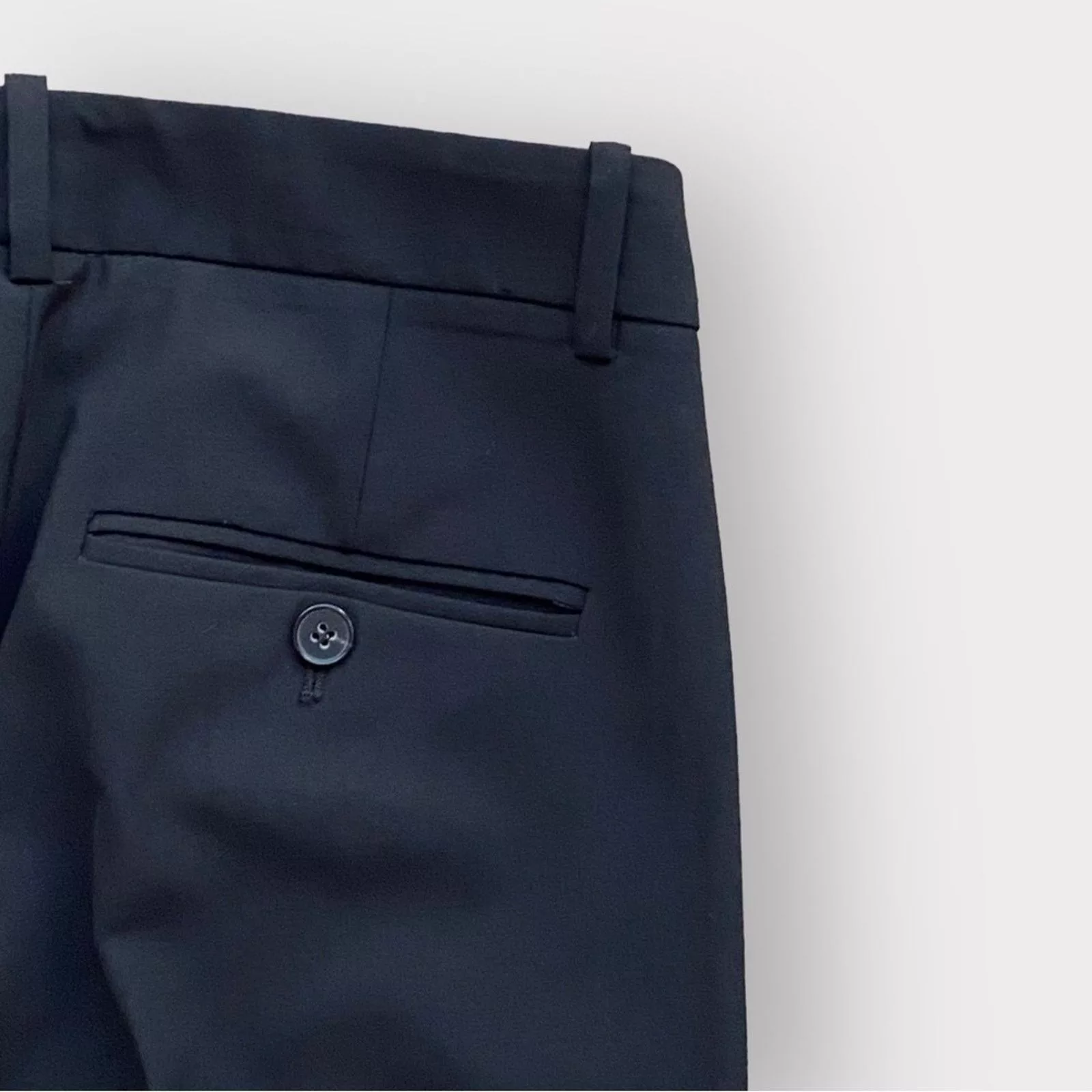 Theory Pants Theory Demitria 4 Stretch-Wool Flared Pants Black